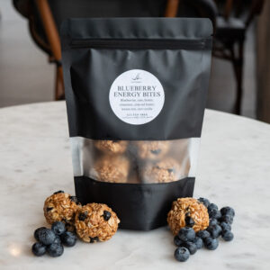 Blueberry Muffin Energy Bites