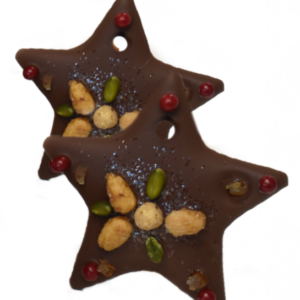 chocolate star christmas
