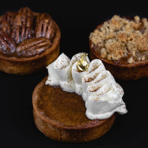 Individual Pie Trio
